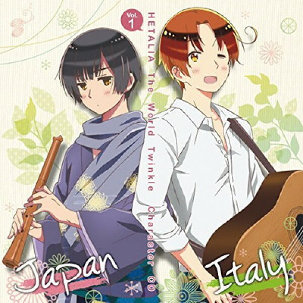 【中古】Italy (Daisuke Namikawa) & Japan (Hiroki Takahashi) - Hetalia The World Twinkle (Anime) Character CD