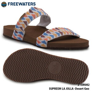 �y4���̓|�C���g10�{���v�G���g���[�z�t���b�g�T���_�� Freewaters �t���[�E�H�[�^�[�X SUPREEM LA JOLLA -Desert Geo �V���v���[�����W���� ���f�B�[�X �����p �������p �r�[�` �C �C���� �v�[��