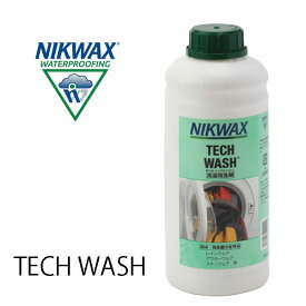 NIKWAX ニクワックス テックウォッシュ EBE183 洗濯用洗剤 1L アウトドアウェア スキー スノーボード ウェアー TECH WASH