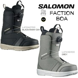 サロモン スノーボード ブーツ メンズ L47246100 23-24 SALOMON FACTION BOA ファクション ボア 男性用 バランスフリー 2024 日本正規品
