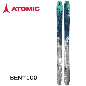 【9/19 ポイント5倍お買い物マラソン】スキー 板 ビンディング付き スキーセット 23-24 メンズ レディース ATOMIC アトミック ベント BENT 100 日本正規品 予約