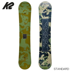 【2月はポイント10倍※要エントリー】スノーボード 板 メンズ 24-25 K2 ケーツー STANDARD スタンダード 2025 初級～中級 オールマウンテン 日本正規品