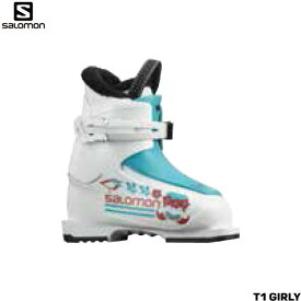 【エントリーでポイント10倍】スキーブーツ サロモン キッズ ジュニア 22-23 SALOMON サロモン こども用 スキー靴 T1 GIRLY ティーワン ガーリー 2023 日本正規品 旧モデル