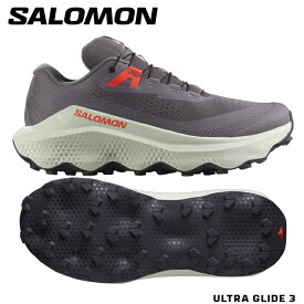 【エントリーでポイント10倍】トレイルランニングシューズ メンズ サロモン SALOMON ULTRA GLIDE 3 L47742100 トレラン クッション 軽量
