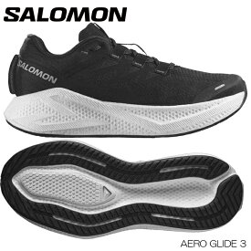 【エントリーでP10倍!!お買い物マラソン7/19 20時～】ランニングシューズ メンズ サロモン SALOMON AERO GLIDE 3 エアログライド3 L47756700 2025モデル クッション性 軽量 厚底 日本正規品