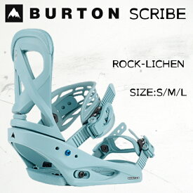 【P5倍お買い物マラソン 7/4 20時～】ROCK-LICHEN/Sサイズ バートン ビンディング 金具 レディース 10552108001 23-24 BURTON SCRIBE スクライブ 女性用 2024 日本正規品