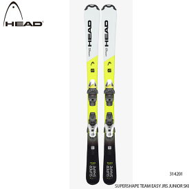 ヘッド スキー板 スキーセット ジュニア キッズ 子供用 22-23 HEAD SUPERSHAPE TEAM EASY JRS + JRS 4.5 GW CA 金具付き ビンディング 送料無料
