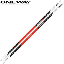【1月はポイント10倍※要エントリー】スキー 板 クロスカントリー クロカン ノルディック ONE WAY ワンウェイ SMAGAN CLASSIC 180cm red 送料無料