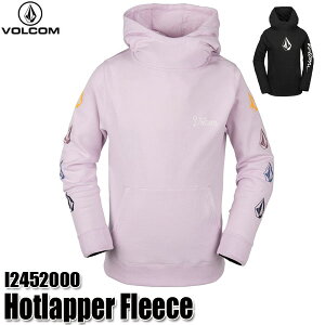 �y3���̓|�C���g10�{���v�G���g���[�z�{���R�� �L�b�Y �p�[�J�[ VOLCOM �z�b�g���b�p�[ �t���[�X Hotlapper Fleece I2452000 BLK/VIC �A�p���� �g�b�v�X �W���j�A �t�[�f�B