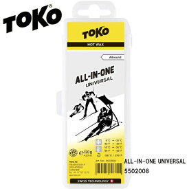 TOKO ALL IN ONE UNIVERSAL120g オールインワンワックス トコ ホットワックス 純パラフィン ハイドロカーボンワックス 万能ワックス