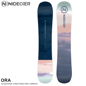 スノーボード 板 23-24 NIDECKER ナイデッカー オラ ORA ハイブリットキャンバー レディース 女性用 日本正規品
