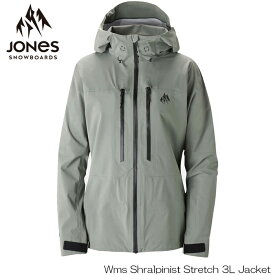 【P10倍 4/19 9:59まで】スノーボードウェア レディース 22-23 JONES ジョーンズ WMS SHRALPINIST STRETCH シャルピニストストレッチ 3L JKT スノボ ジャケット 2023 日本正規品