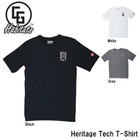 【P5倍お買い物マラソン 7/4 20時～】ラッシュガード メンズ 半袖 tシャツ ドライテック メンズ CG Habitats キャンディーグラインド Heritage Tech T-Shirt ラッシュ Tee 送料無料