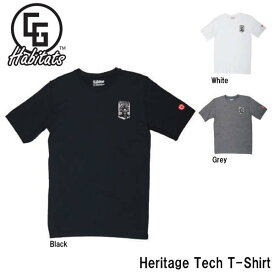 ラッシュガード メンズ 半袖 tシャツ ドライテック メンズ CG Habitats キャンディーグラインド Heritage Tech T-Shirt ラッシュ Tee 送料無料