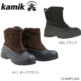 【4/24 20時～P5倍お買い物マラソン】スノーブーツ カミック ジャンプラン Kamik CHAMPLAIN ファスナー付き スノトレ 防寒靴 日本正規品