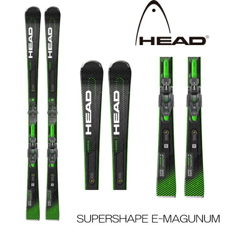 楽天市場】スキー板 ヘッド 21-22 HEAD Super Shape e-MAGNUM + 