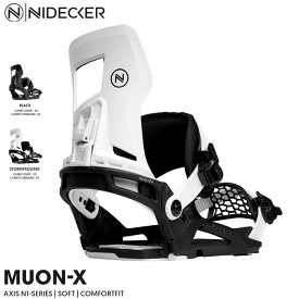 スノーボード ビンディング 金具 23-24 NIDECKER ナイデッカー ムオン エックス MUON-X TWO STRAP 日本正規品