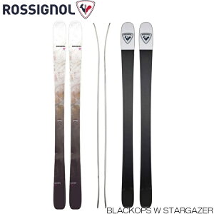 スキー板 レディース ロシニョール 21-22 ROSSIGNOL ブラックオプス スターゲイザー BLACKOPS W STARGAZER パウダー フリーライド 送料無料