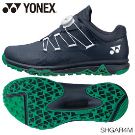 【2月はポイント10倍※要エントリー】ゴルフシューズ メンズ ボア ダイヤル式 YONEX ヨネックス AERUS エアラス AR4 SHGAR4M スパイクレス クッション シューズ