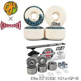 【エントリーでポイント10倍】オージェイ エリートウィール ベアリング セット OJ WHEEL Eiite 101a + INDEPENDENT BEARING GP-B スケートボード セット