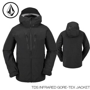 y|Cg10{ }\ 10/17 9:59z23-24 VOLCOM {R TDS INF GORE-TEX JACKET eBfBGX SAebNX WPbg BLACK Xm[{[h Xm{ EFA G0452401 {Ki