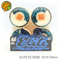 【4月はポイント10倍※要エントリー】スケートボード ウィール OJ ELITE HARD EZ EDGE 101A WHEEL BLUE 5…