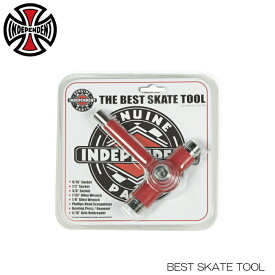 【エントリーでポイント10倍】INDEPENDENT インディペンデント THE BEST SKATE TOOL スケートツール スケートボード レンチ インディ 工具 スケボー