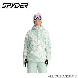 【P10倍 4/19 9:59まで】【即出荷】スノーボード スキー ウェア レディース ジャケット スパイダー 23-24 SPYDER ALL OUT ANORAK 女性用
