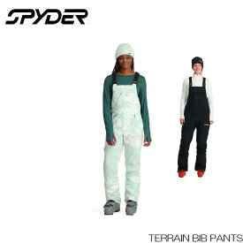 【P10倍 4/19 9:59まで】スパイダー スキーウェア レディース ビブパンツ オーバーオール 23-24 SPYDER TERRAIN BIB PANTS 日本正規品