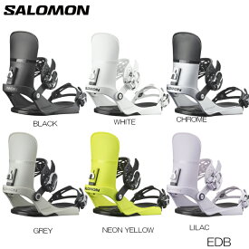 【エントリーでポイント10倍】サロモン スノーボード ビンディング 24-25 SALOMON EDB エブリデイビンディング スノボ バイン 2025 日本正規品