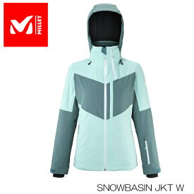 ミレー ウェア ジャケット レディース 23-24 MILLET SNOWBASIN JACKET W スノーベーシン スキージャケット ウィメンズ 女性 日本正規品
