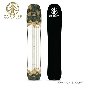 【2月はポイント10倍※要エントリー】スノーボード 板 25-26 CARDIFF カーディフ POWGPDA ENDURO パウゴダ エンデューロ ソリッド パウダー バックカントリー