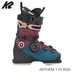 ケーツー スキーブーツ レディース 23-24 K2 ANTHEM 115 W BOA スキー靴 型落ち 2024 日本正規品
