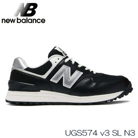 【6/4 20時～P10倍!楽天スーパーSALE】ゴルフシューズ ニューバランス NEW BALANCE 574 v3 SL N3 UGS574N3 メンズ ゴルフ スパイクレスシューズ スニーカー