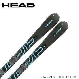 【1月はポイント10倍※要エントリー】ヘッド スキー板 メンズ レディース 24-25 HEAD Shape V1 + SLR 9.0 GW スキー 金具 セット プレート ビンディング セット グリップウォーク対応