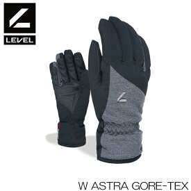 スノーボード スキー グローブ レディース LEVEL レベル アストラ ゴアテックス ASTRA GORE-TEX 5本指 送料無料