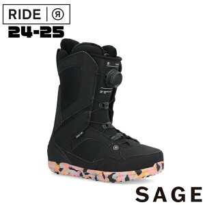 y|Cg10{IubNtCf[z24-25 RIDE Ch SAGE Z[W BLACK fB[X Xm[{[hu[c M^Ή 2025 {Ki