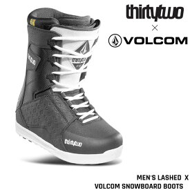 25-26 thirtytwo Lashed X Volcom スノーボード ブーツ サーティーツー ラッシド ボルコム BLACK 日本正規品