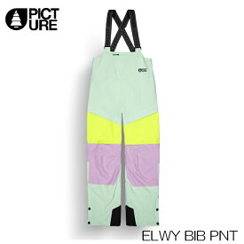 【エントリーでポイント10倍】ピクチャー オーガニック レディース ウェア ビブパンツ 24-25 PICTURE ORGANIC CLOTHING ELWY BIB PNT スキー スノボ ウェア 日本正規品