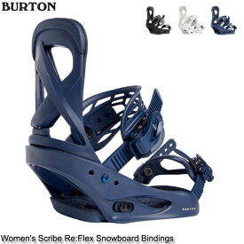 スノーボード ビンディング レディース 22-23 BURTON バートン Women's Scribe Re:Flex Snowboard Bindings 2023 早期予約 日本正規品