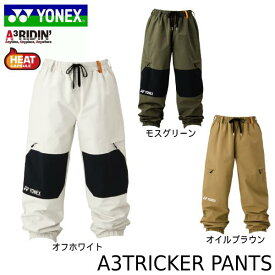 スノーボード ウェア ヨネックス 23-24 YONEX A3 TRICKER PANTS エースリー トリッカー パンツ SW8569 グラトリ フリースタイル ダボ系 スノボ ウェア