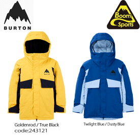 【P5倍お買い物マラソン 7/4 20時～】 バートン アスカトニー スノーウェア ジャケット キッズ 24-25 Kids' Burton ASUCTONEY Jacket 子供用 スキー スノーボード 日本正規品