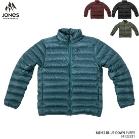 ジョーンズ ダウンジャケット 22-23 JONES MEN’S RE-UP DOWN PUFFY リアップダウンパフィー 2023 日本正規品