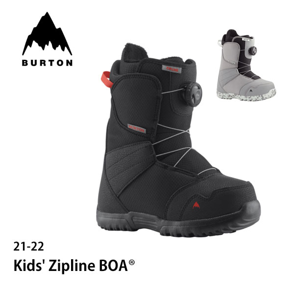 2022 BURTON バートン ブーツ 新作 予約 マラソン限定 エントリーでP10倍 10 4 20:00～ スノーボード 靴 無料サンプルOK boots ジップラインBOA Snowboard Zipline キッズ Burton 超歓迎された スノボ 日本正規品 Kids' 早期予約 21-22 BOA
