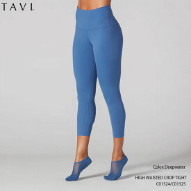 タビノアール ヨガウェア レギンス レディース Tavi noir HIGH WAISTED CROP TIGHT C01324/C01325 アパレル スポーツウェア