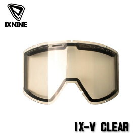 【5/23 20時～P5倍お買い物マラソン】 20-21 アイエックスナイン IXNINE IX-V Spare Lens Clear ゴーグル GOGGLE スペアレンズ スノーボード スキー