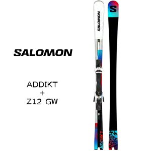 スキー 板 ビンディング付き スキーセット 23-24 メンズ レディース SALOMON サロモン アディクト ADDIKT＋Z12 GW 日本正規品 予約 L47355400