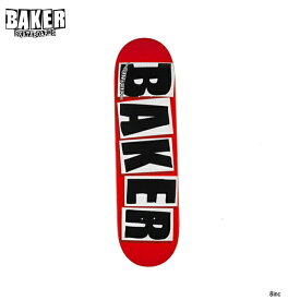 スケートボード スケボー デッキ 板のみ キッズ 大人 BAKER ベーカー 8inc インチ ストリート パーク