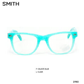 伊達メガネ サングラス メンズ レディース スポーツ 釣り アウトドア キャンプ スミス SMITH DYNO ダイノ CELESTEBLUE CLEARLENS 日本正規品