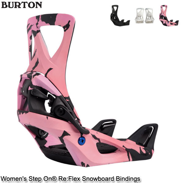 2023 BURTON 予約商品 スノーボード ビンディング レディース 22-23 BURTON バートン Women's Step On? Re:Flex Snowboard Bindings 2023 早期予約 日本正規品